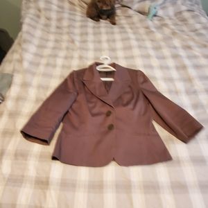 Gray woman beathable blazer